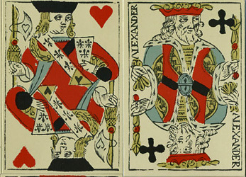 Poker Faksimile 1850, ristampa F. X. Schmid, Vereinigte Münchener Spielkarten-Fabriken Gmbh. & Co. KG